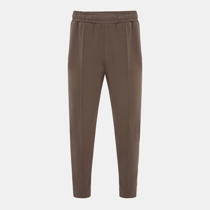 ذا چيفينج موڤمنت بنطال رياضي مخطط بتصميم ضيق من الأسفل للرجال بنى image number 0