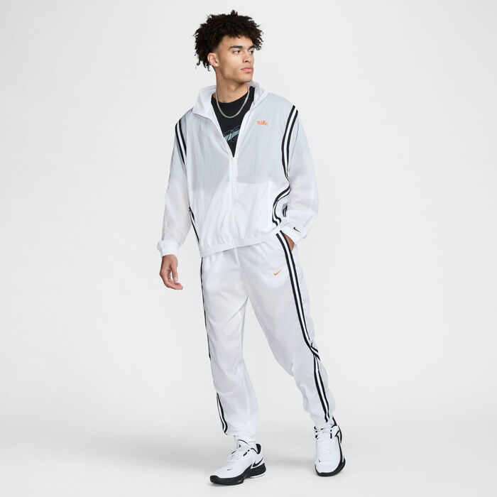 نايكي بنطال كرة السلة DNA كروس أوفر دراي-فت للرجال أبيض image number 2