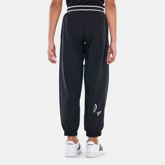 اديداس بنطال براند لوف ووفن للاطفال متعدد image number 1