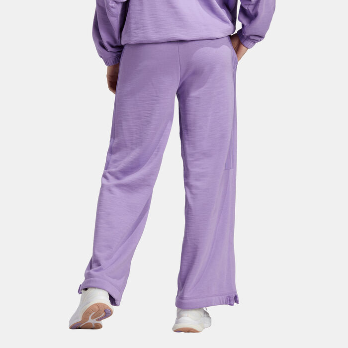 اديداس بنطال دانس فيرسيتايل نِت للنساء بنفسجي image number 1