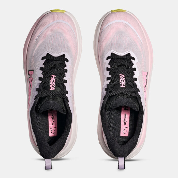 هوكا Women's Skyflow Running Shoes رمادي image number 4