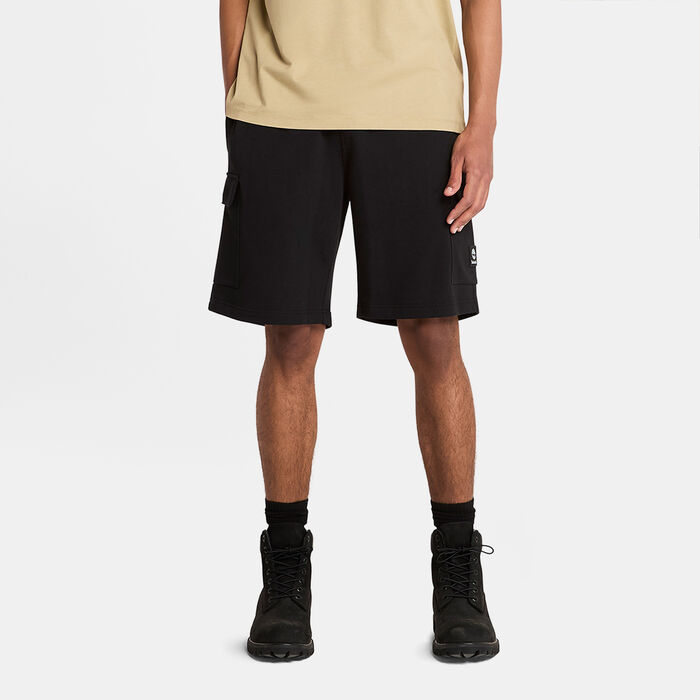 تمبرلاند بنطال رياضي بشعار منسوج للرجال أسود image number 0