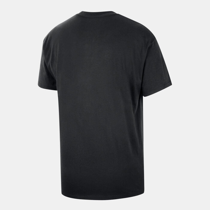 نايكي شيكاغو بولز كورت سايد تيشيرت ان-بي-ايه للرجال أسود image number 1