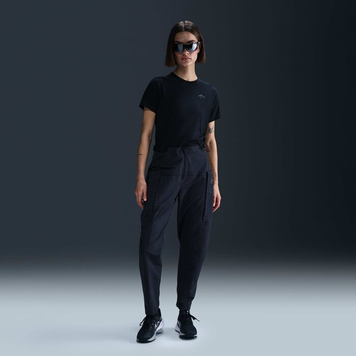 نايكي تيشيرت الجري تريل دراي-فت للنساء أسود image number 3