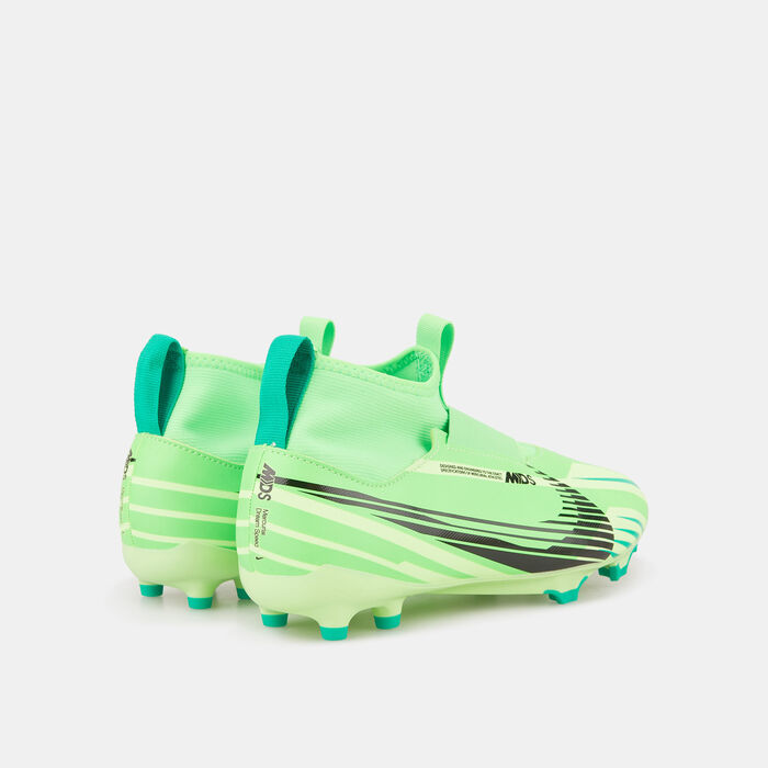 نايكي حذاء كرة القدم سوبرفلاي 9 أكاديمي ميركيوريال دريم سبيد للملاعب المتعددة للاطفال أخضر image number 2