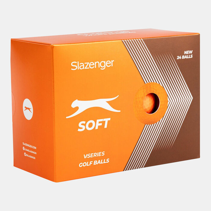 SDSL كرات الجولف V سيريس سوفت (24 قطعة) برتقالي image number 0