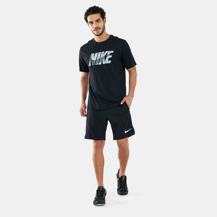 نايكي شورت برو دراي-فت فليكس فنت ماكس 8-انش ترينينج للرجال أزرق image number 2