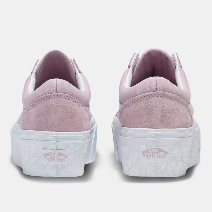 فانس حذاء أولد سكول ستاكفورم للرجال والنساء بنفسجي image number 2