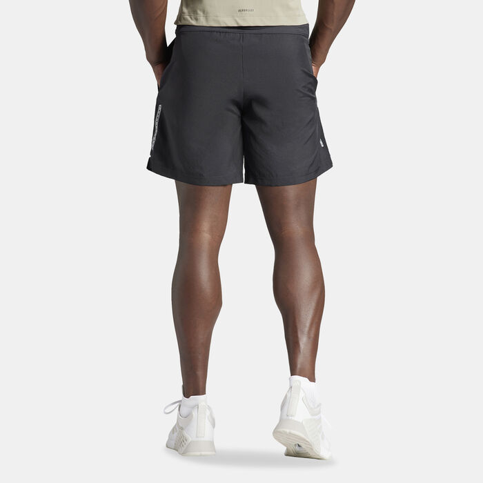 اديداس شورت التمرين جيم للرجال أسود image number 1