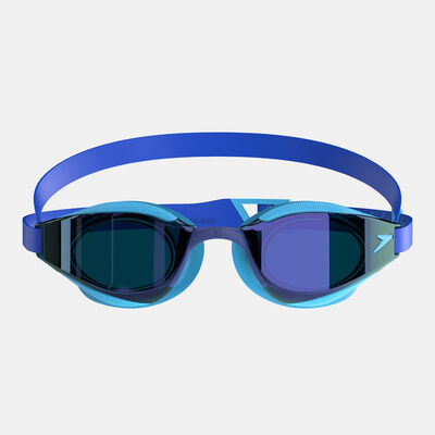 سبيدو نظارات السباحة فاستسكن هايبر إيليت بعدسات عاكسة للأطفال أزرق