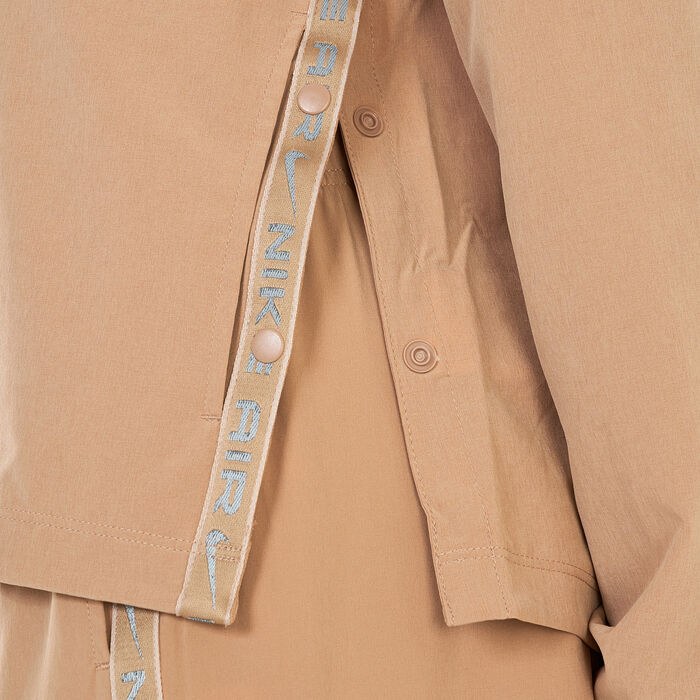 نايكي جاكيت دراي-فِت 1/2-زيب رانينج للنساء بيج image number 3