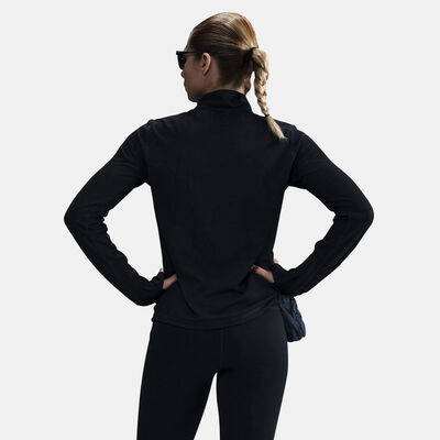 نايكي تيشيرت الجري تريل دراي-فت للنساء أسود