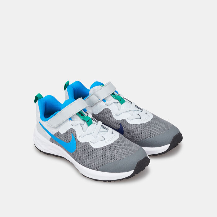 نايكي حذاء ريفولوشن 6 للاطفال الصغار رمادي image number 1