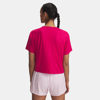 اندر ارمر تيشيرت UA موشن للنساء وردي