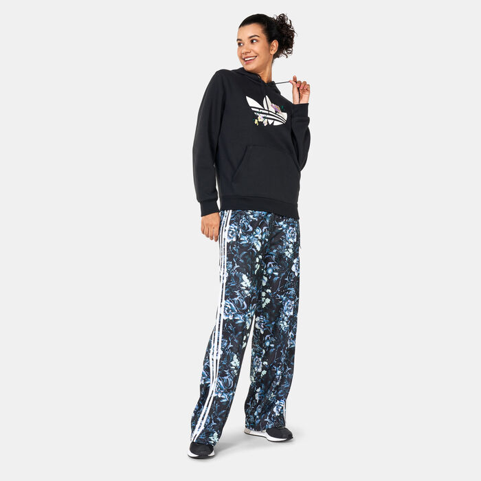 اديداس اورجينال هودي فلاور امبرويدري للنساء أسود image number 2