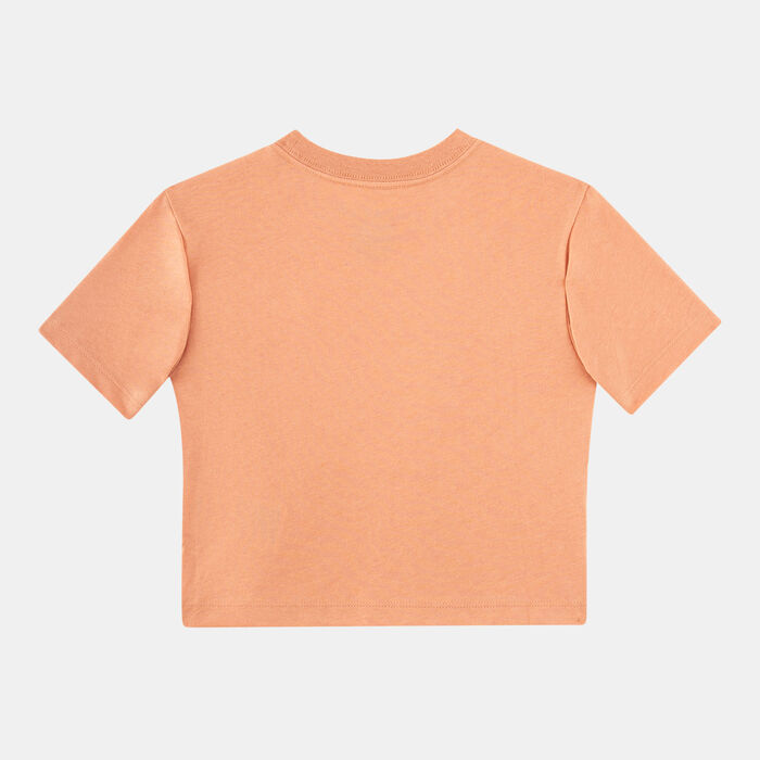 نايكي تيشيرت بروكلين إسينشالز للأطفال برتقالي image number 1