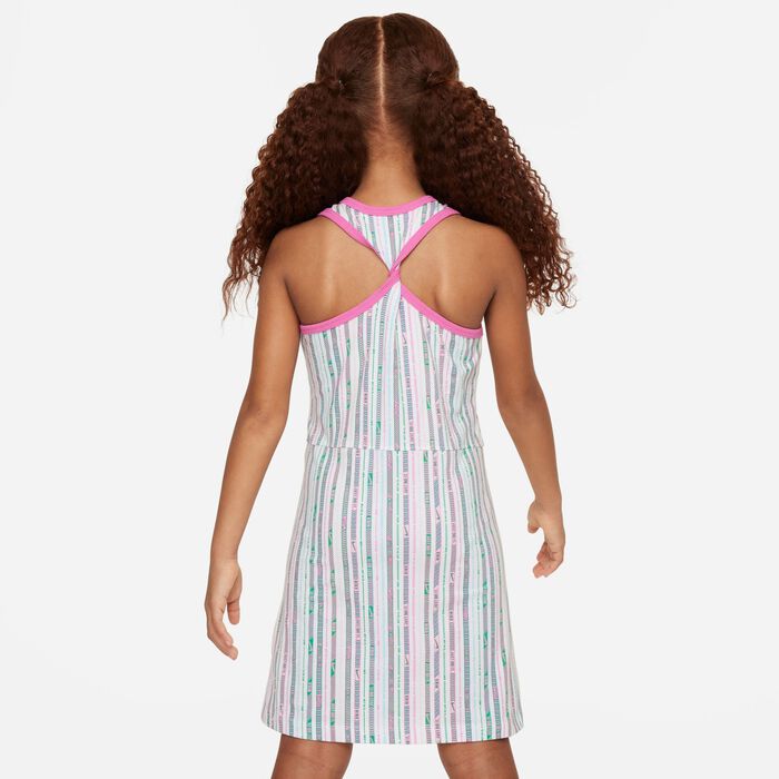 نايكي هابي كامبر فستان بطبعات للأطفال الصغار متعدد image number 4