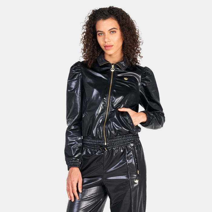 اديداس اورجينال جاكيت تشيلي فايربيرد للنساء أسود image number 0