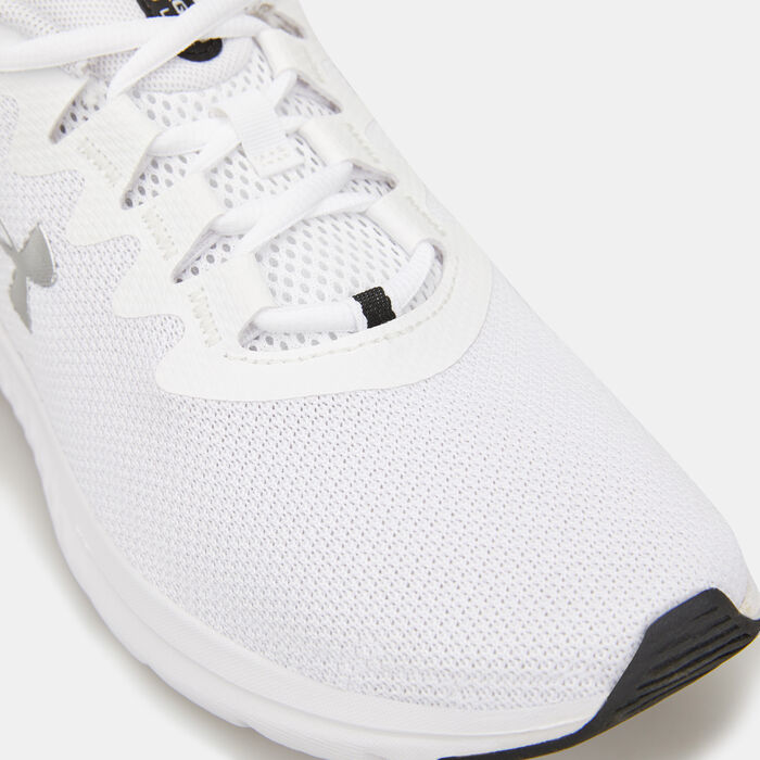 اندر ارمر حذاء الجري تشارجد امبالس 3 نت للنساء أبيض image number 5