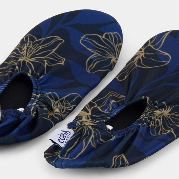 كويغا حذاء سليب-اون لحمام السباحة والشاطئ للنساء أزرق image number 1