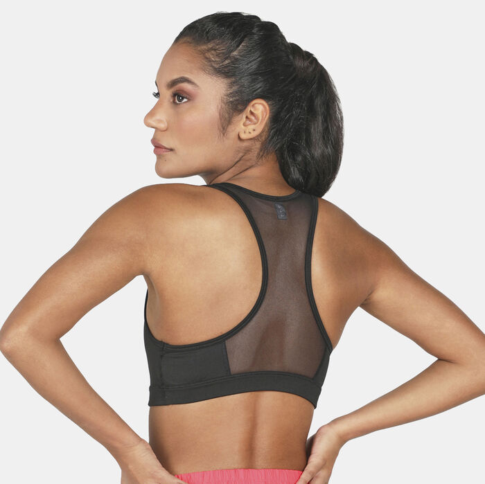 بوما صدرية رياضية ميد إمباكت 4كيبس للنساء أسود image number 1