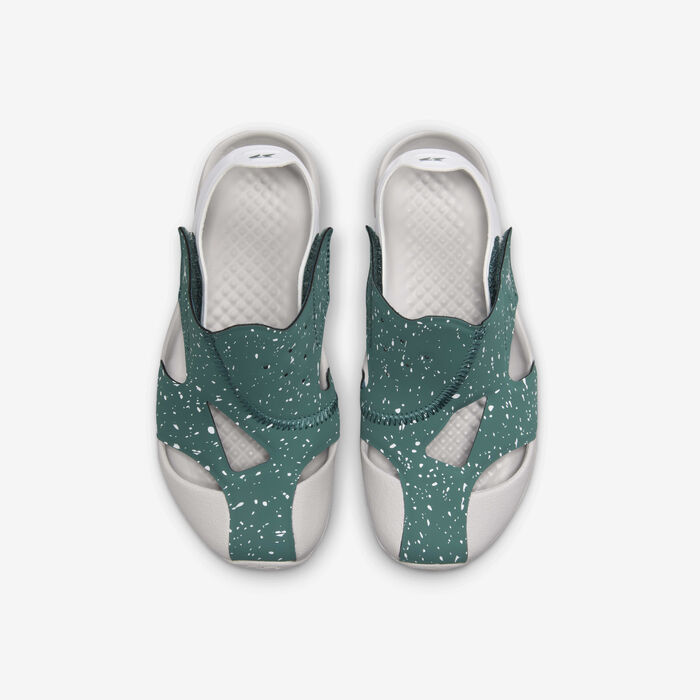 جوردن فلير حذاء للأطفال الصغار أخضر image number 3