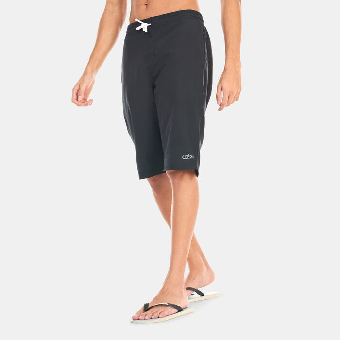 كويغا شورت السباحة كابري 3/4 للرجال أسود image number 1