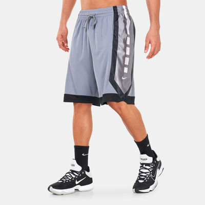نايكي شورت دراي-فت ايليت 10-إنش باسكتبول للرجال رمادي