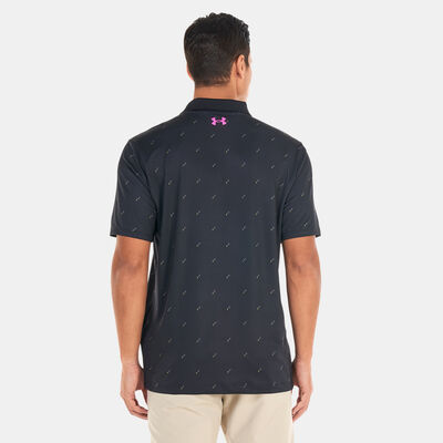 اندر ارمر قميص بولو UA بيرفورمانس 3.0 دوسيس للرجال أسود