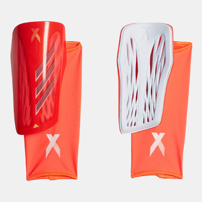 اديداس واقيات الساقين اكس 20 ليج أحمر image number 0