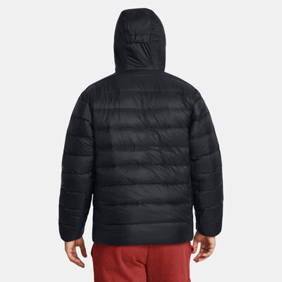 اندر ارمر هودي التمرين ليجيند داون للرجال أسود