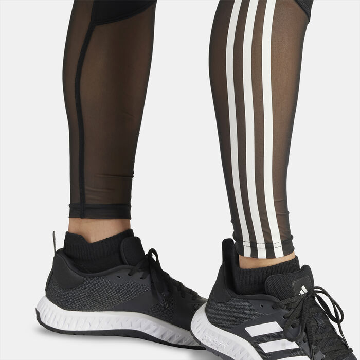 اديداس ليقنز التمرين هايبر-جلام للنساء أسود image number 4