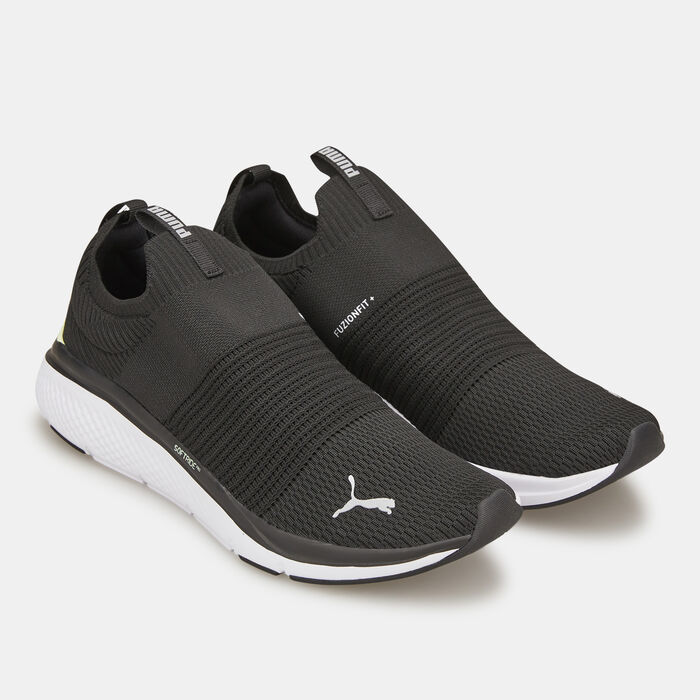بوما حذاء الجري SOFTRIDE برو إيكو سليب-أون للنساء أسود image number 2