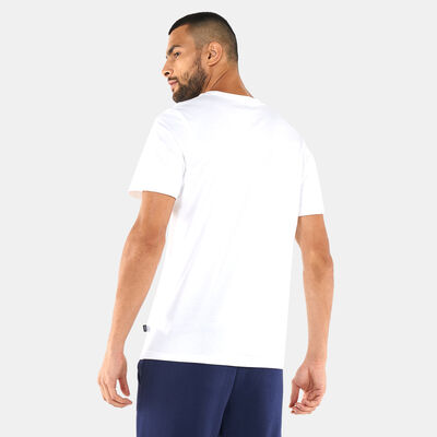 بوما تيشيرت باور لوجو للرجال أبيض