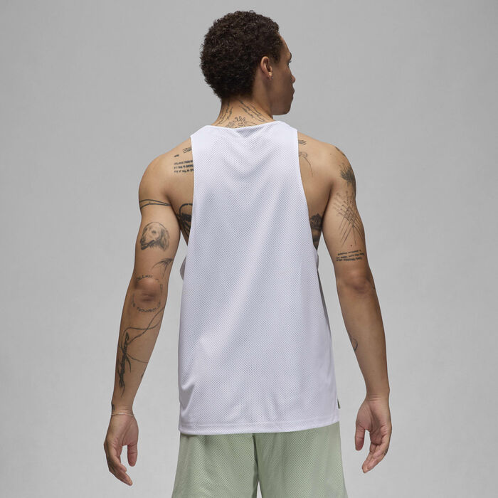 جوردن فلايت MVP تيشيرت شبكي قابل للعكس للرجال أبيض image number 1