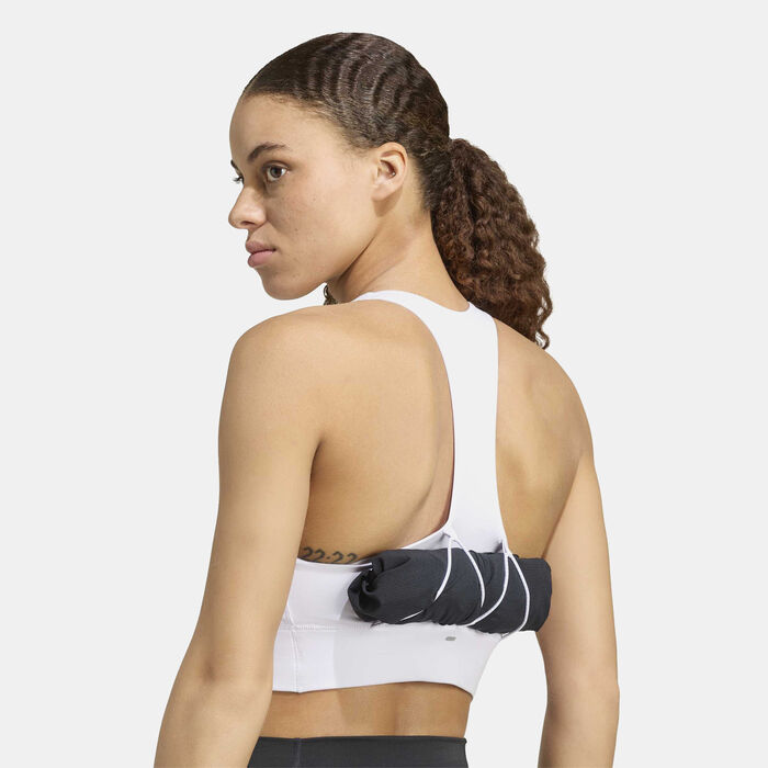 اديداس صدرية رياضية للجري adi365 بوكيت بدعم متوسط للنساء أزرق image number 3