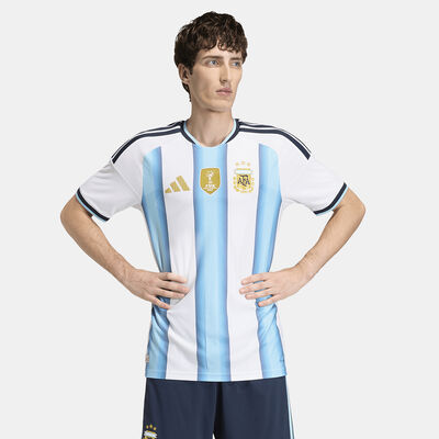 اديداس تيشيرت كرة القدم الأرجنتين 2026 الأساسي أوثينتك للرجال أبيض