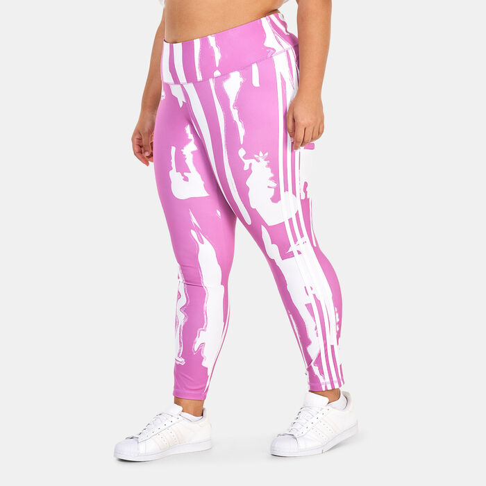 اديداس اورجينال ليقنز 7/8 للنساء (مقاس كبير) وردي image number 0