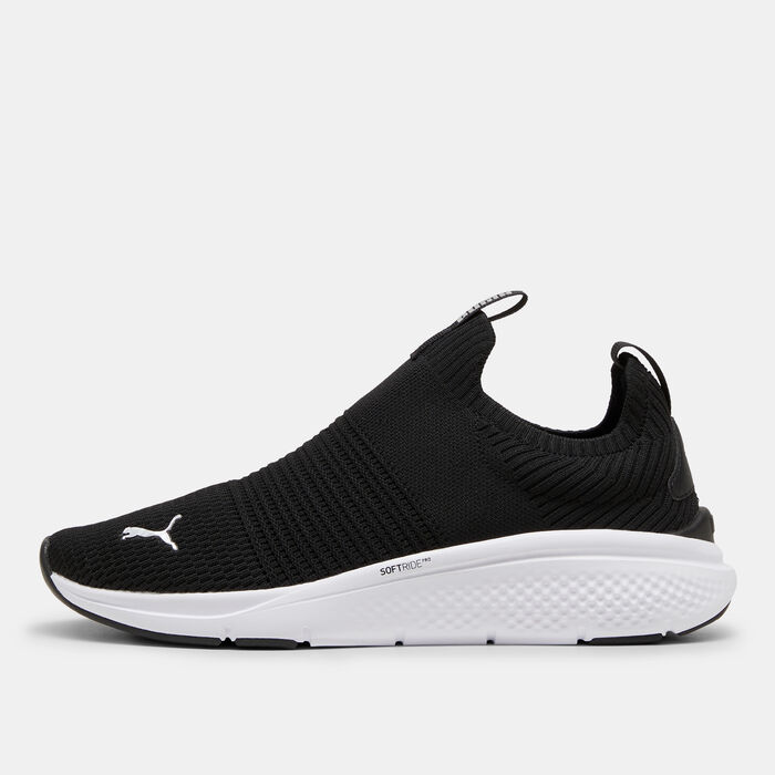 بوما حذاء الجري SOFTRIDE برو إيكو سليب-أون للنساء أسود image number 0