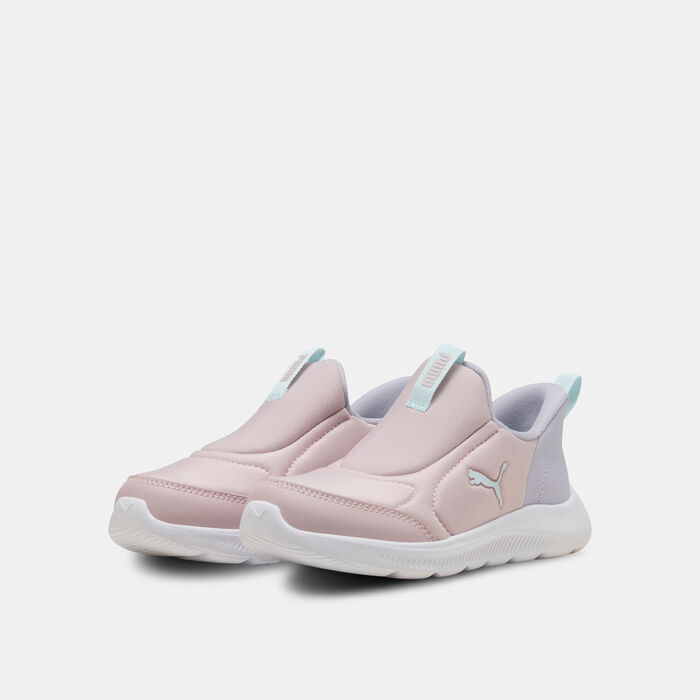 بوما حذاء فن ريسر 2 سليب تك للأطفال أخضر image number 1