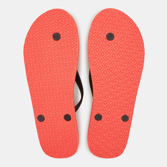 تشوبس شبشب بانانا ليف للرجال أحمر image number 1