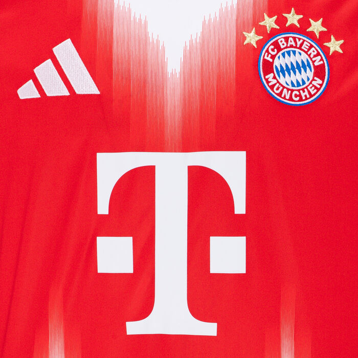 اديداس تيشيرت كرة القدم بايرن ميونخ 25/26 هوم ريبليكا للرجال أحمر image number 2