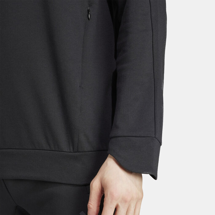 اديداس هودي تمارين اليوغا للرجال أسود image number 4