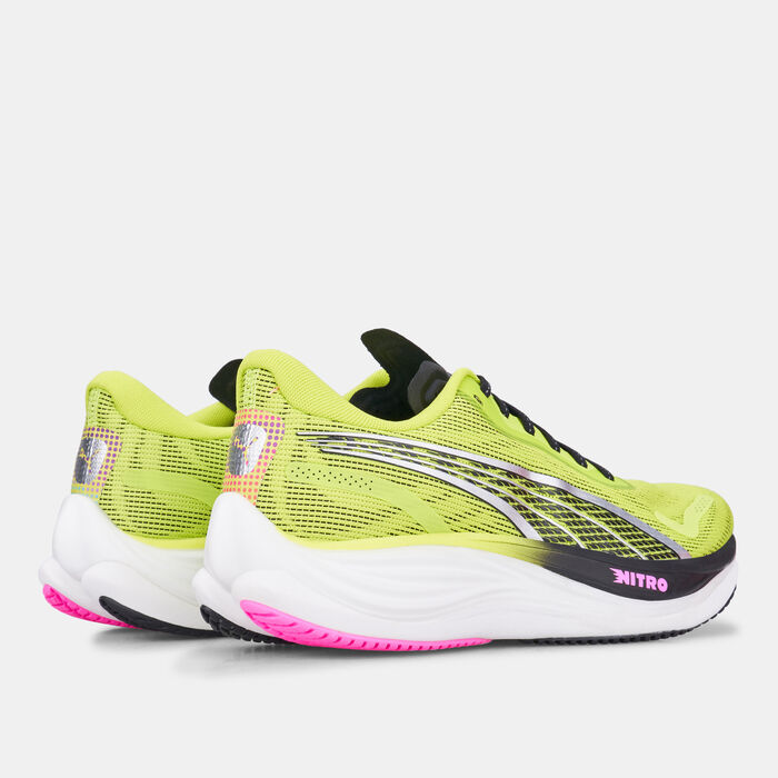 بوما حذاء الجري فيلوسيتي نيترو 3 سايكديليك راش للنساء أصفر image number 6