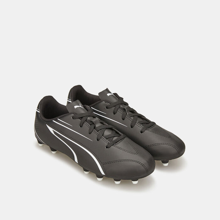 بوما حذاء كرة القدم فيتوريا للملاعب المتعددة للاطفال الكبار أسود image number 2