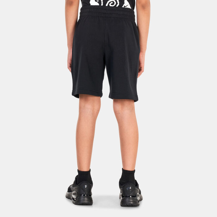 نايكي سبورتسوير كلوب فليس شورت فرينش تيري للأطفال الكبار أسود image number 1