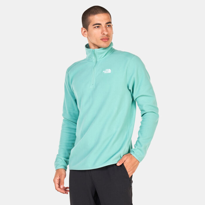 ذا نورث فيس سويت شيرت 100 جلاسير للرجال أزرق image number 0