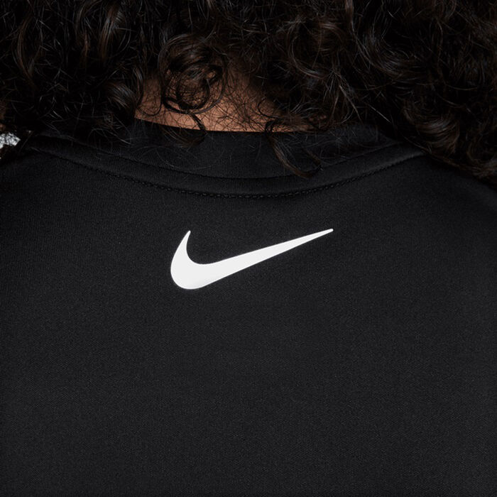 نايك سويم تيشيرت السباحة لوجو هيدروجارد للأطفال أسود image number 5