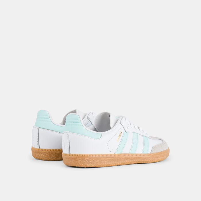 اديداس اورجينال حذاء سامبا او جي للأطفال أبيض image number 2