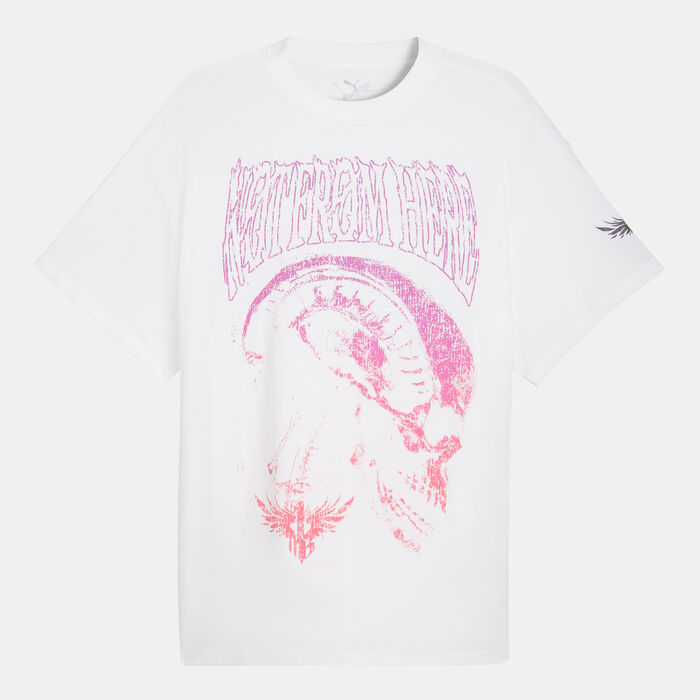 بوما تيشيرت لاميلو ورلد تور-نامنت للرجال أبيض image number 5